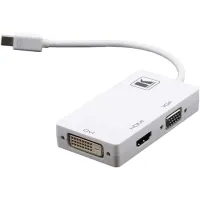 Kramer ADC-MDP/M1- Переходник Mini DisplayPort 1.1a (вилка) на DVI, HDMI или VGA (розетка)