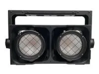 Blinder 600 IP65
                Блайндер Blinder 600 IP65
Профессиональный, влагозащищённый блайндер. Источник света 2 светодиода по 300 Вт, 3 в 1. (Warm white+amber +red). Управление DMX512: 1/ 2/4/5/7/10/13. Угол раскрытия луча 65 градусов, CRI95 . Пит
