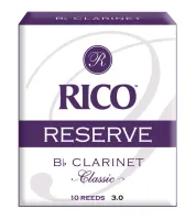 RCT1030 Rico Reserve Classic Трости для кларнета Bb, размер 3.0, 10шт, Rico
