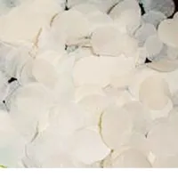 LE MAITRE 1704 WHITE CONFETTI 1kg Белые конфетти, круглые, 1 кг