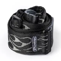 D38-11GY Ремень для гитары, серое пламя, Dunlop