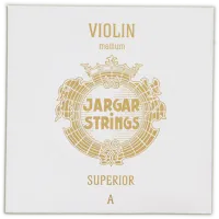 Violin A string Jargar Superior Medium 024 - A2 string with aluminum winding on synthetic core with fast response and wide dynamic range, medium tension