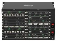 [VWP-36x36] Видеопроцессор модульный Digis 36x36 (6U шасси), до 4K, до 8 слоев, HDMI / DVI / DP / SDI / Аудио, бесподрывный, Предпросмотр, OSD, RS232, GUI