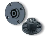 ROXTONE RP016 Разъем панельный SPEAKON, 4-конт., "папа", круглый