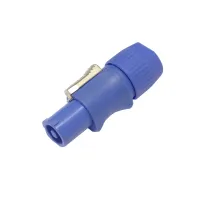 INVOTONE PI100M - разъем Power Connector, кабельный,  входной (синий), корпус пластик