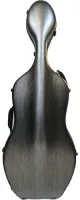 Cello case Artemis DCC-2-3DS - Жесткий кейс для виолончели 4/4 с корпусом из легкого поликарбоната, вес всего 4.3 кг. Цвет темно-серый металлик