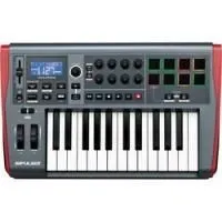 Novation impulse 25  компактная midi-клавиатура, 25 полувзвешенных клавиш