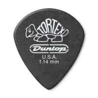 Dunlop 482r114 tortex pitch black jazz iii 72pack  медиаторы, толщина 1.14 мм, 72 шт.