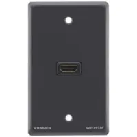 Kramer WP-H1M/US(G)- Настенная панель-переходник с проходным разъемом HDMI