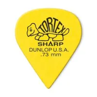 Dunlop 412r073 tortex sharp 72pack  медиаторы, толщина 0.73 мм, 72 шт.
