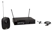SHURE SLXD14E/DL4B-H56 радиосистема с поясным передатчиком SLX-D и петличным микрофоном DL4B c диапазоном 518-562Mhz