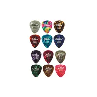 Alice AP-100A Медиаторы, целлулоид, разноцветные, толщина 0,46-0,81, набор из 100шт