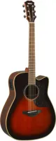 Акустическая гитара со звукоснимателем Yamaha A1R Tobacco Brown Sunburst//02