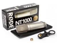 RODE NT1000  студийный конденсаторный микрофон, 1", кардиоида, 20Гц - 20кГц (+/-6дБ), -36дБ 1В/Па, м