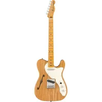 Fender American Original '60s Telecaster Thinline, Maple Fingerboard, Aged Natural, электрогитара, цвет натуральный