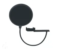 LK Electronic MS051 микрофонный поп-фильтр, струбцина крепления к микрофонной стойке, цвет черный