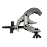 YZey CLAMP4880B, клэмп-струбцина, диаметр охвата 48-80 мм, нагрузка 250 кг, 210х144х30 мм, вес 0.67 кг, цвет черный, ШОУМЕЛОЧИ/JC -