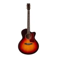 Norman B18 CW MJ CB A/ E (Уценка)  электроакустическая гитара, mini-Jumbo, Fishman, цвет вишневый сан