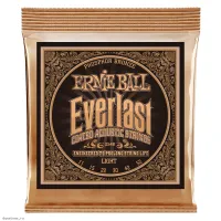 ERNIE BALL 2548 Everlast Coated Phosphor Bronze Light 11-52 - Струны для акустической гитары