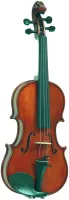 Violin Gliga Gems2 I-V018-S - Ученическая скрипка. Слегка волнистый клен, особая состаренная отделка. Аксессуары из черного дерева.