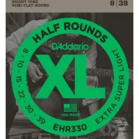 D`addario ehr-330 sale  струны для электрогитары half rounds, нерж сталь, 8-39, extra super light