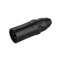 ROXTONE RX3MWP-BG Разъем cannon кабельный пыле- и влаго- защищенный для тяжелых условий эксплуатации со степенью защиты IP66. папа 3-х контактный. Цельнометаллический корпус с прочной конструкцией, обеспечивающий длительный срок службы и обеспечивающий пр