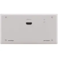 Kramer WP-580R/EU(W)-86- Настенная панель-приемник сигнала HDMI 4K из кабеля витой пары, дальность до 70 м