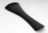 VT01E-2/4 Струнодержатель для скрипки, круглый. Материал - черное дерево. WBO