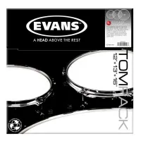ETP-G1CLR-S G1 Clear Standard Набор пластика для том барабана (12", 13", 16"), Evans