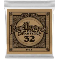 ERNIE BALL 1432 Earthwood 80/20 .032 - Струна одиночная для акустической гитары