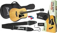 IBANEZ V50NJP NATURAL - набор для начинающего гитариста (акустическая гитара, чехол, тюнер),