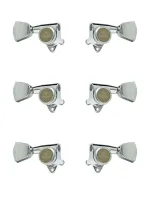 SG301-MGT-04-C-L3+R3 Колки для гитары 3+3, локовые, хром, Gotoh