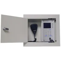 Atlas IED IEDA528LD-H- Микрофонная 20-кнопочная станция с цветным дисплеем для системы GLOBALCOM, установка в люк