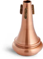 Piccolo trumpet mute Stomvi 9537AC - Straight copper mute for piccolo trumpet.