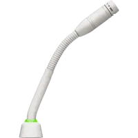 SHURE MX405WLP/N Микрофон на гусиной шее без капсюля, 12,7 см, без предусилителя, двухцветный индикатор внизу, 50-17000 Гц. Белый