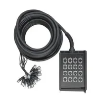 Nordfolk nsbl922 30m  мультикабель со сценической коробкой, xlr12 х 4, 30 метров