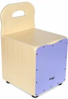 STAGG CAJ-KID PP - детский кахон со спинкой EasyGo. Корпус: фанера из липы, 9 мм. В комплекте: настроечный ключ и 4-х цветная упаковка. Размеры корпуса: 290 х 310 х 330 мм. Отделка передней панели: фиолетовая