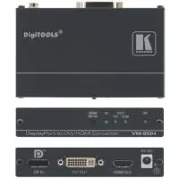 14578 VM-2DH - VM-2DH — совместимый с HDCP преобразователь сигнала DisplayPort в DVI и HDMI с усилителем-распределителем.