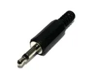 CA-15 штекер "Mini-Jack" , несимметричный, черный, кабельный