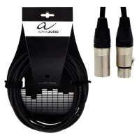 ALPHA AUDIO Peak Line кабель микрофонный XLR(f) - XLR(m) Neutrik, 9 м