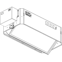 Brightline T02X2-M-MSMM- Потолочный светильник с двухламповым моторизованным поворотным блоком