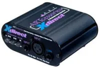 Art xdirect  активный директ-бокс, вход-xlr, 1/4" trs( unbal), выход- xlr (bal. ), 9v батарея