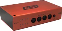 ESI M4U eX - Внешний USB 3.0 MIDI интерфейс, 8 MIDI портов (автоматическое определение входных и выходных сигналов), USB Hub 3 port, индикация активности каждого канала, питание по USB, способность работы в режиме MIDI THRU, MIDI merger и Standalone, Win/