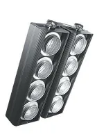 DTS FLASH  8  P36 (дисконт) Светильник заливающего света, 2000 Вт, 8 ламп PAR36 28V/250W, черный корпус. Регулируемый по 4