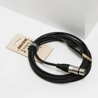 MC226-XFJS-1.5m Кабель микрофонный, XLRF-6.35мм стерео, 1.5м, SHNOOR