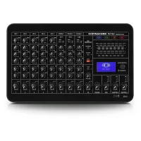 Dynacord PM 502 микшерный пульт со встроенным усилителем, 5 x Mic / Line входа, 3 стерео входа, FX-процессор, 2 x 450 Вт @ 4 Ом