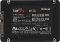 Твердотельный накопитель Samsung SSD 500GB MZ-77E500BW 870 EVO, SSD-MZ-77E500BW, 2.5" 7mm, SA