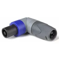 SPN-4NL, Разъём спикон 4-х контактный кабельный угловой PROAUDIO SPN-4NL