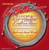 Струны для бас-гитары LA BELLA SN42 -CB