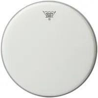 REMO BA-0814-WS Batter, Ambassador, White Suede, 14'' пластик